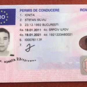 Buy Romanian License Online