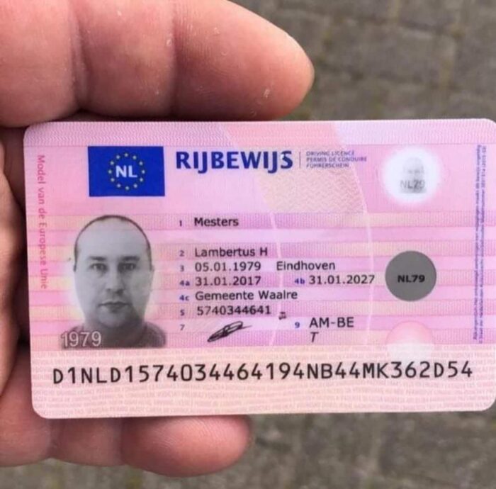 Netherlands Drivers License